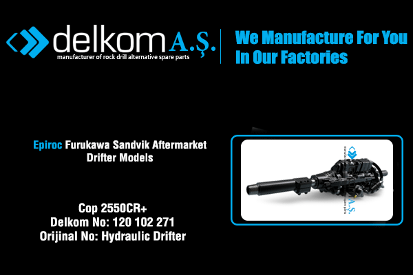 COP 2250CR+ Rock Drill Spare Parts