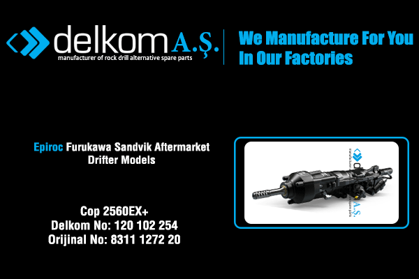 COP 2560EX+ Rock Drill Spare Parts