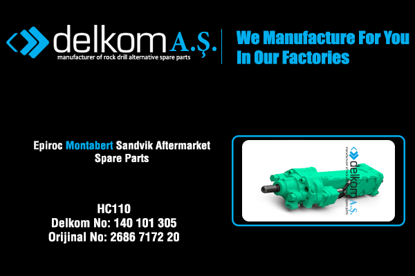 HC110 Rock Drill Spare Parts