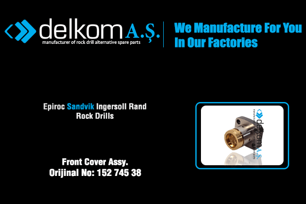 Ön Başlık Kapağı Komple Rock Drill Spare Parts