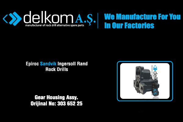 Rotasyon Dişli Gövdesi Komple