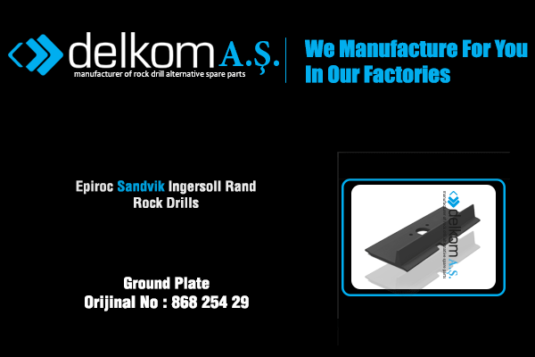 Yürüyüş Paleti Rock Drill Spare Parts