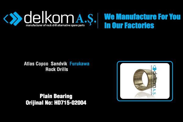 Rotasyon Dişlisi Burcu Rock Drill Spare Parts