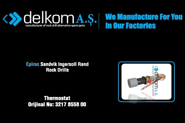 Termostat Rock Drill Spare Parts