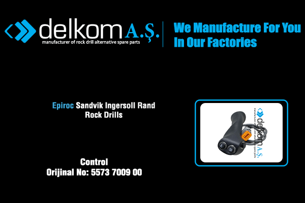 Kumanda Kolu Rock Drill Spare Parts