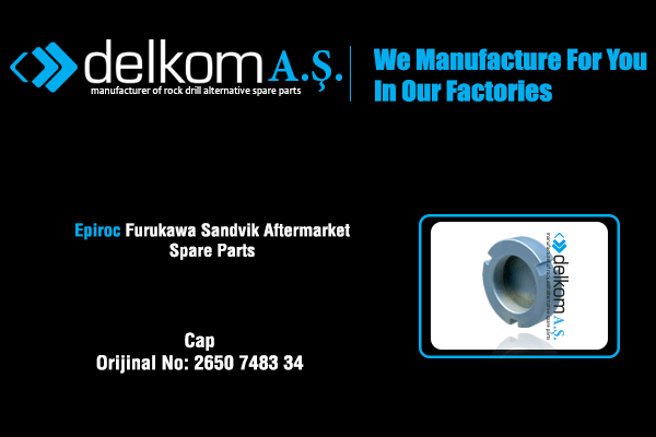 Akümülatör Valf Kapağı Rock Drill Spare Parts