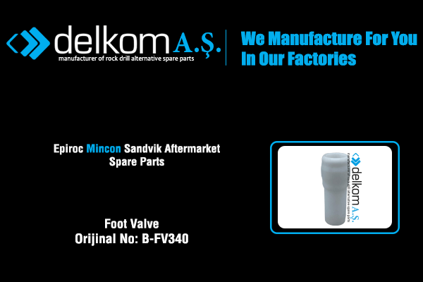 DTH Biti Plastik Valfi