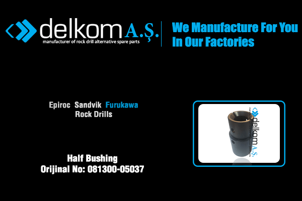 Rod Tutucu Çene Takımı Rock Drill Spare Parts