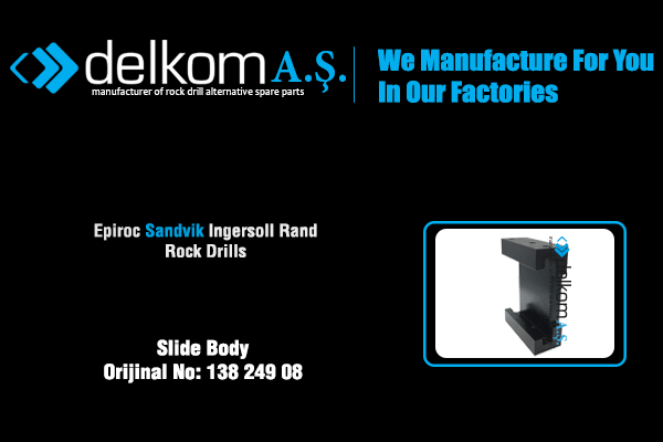 Robot Mandal Yuvası Rock Drill Spare Parts