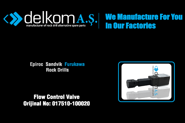 Robot Kontrol Valfi Rock Drill Spare Parts