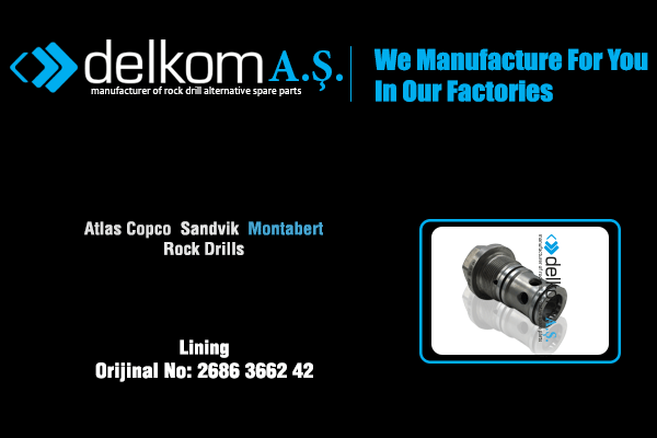 Valf Yatağı Rock Drill Spare Parts
