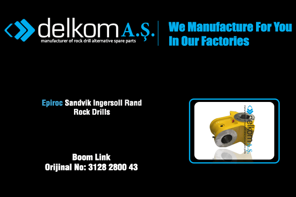Ana Boom Mafsalı Komple Rock Drill Spare Parts