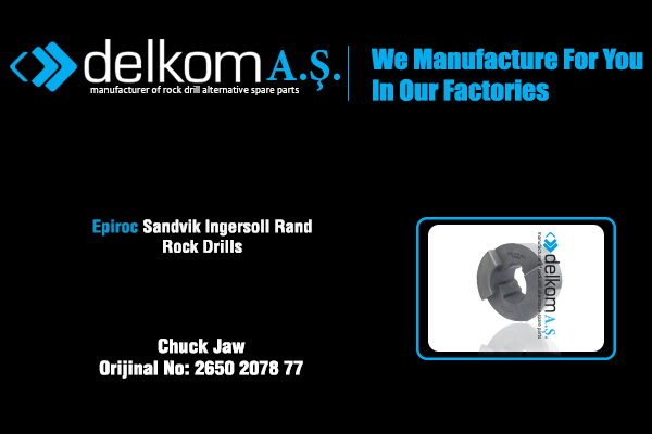 Şank Yatağı Rock Drill Spare Parts