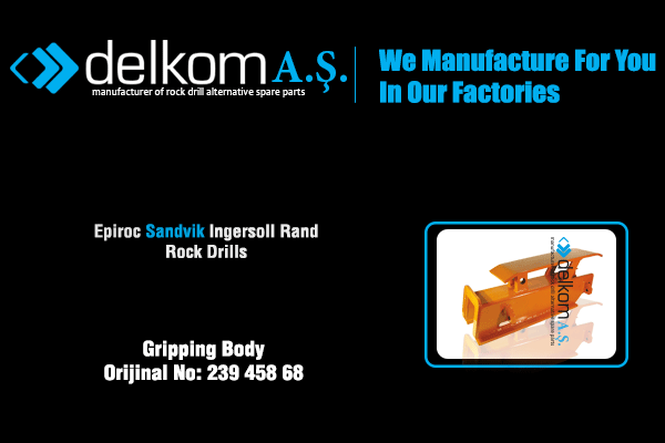 Robot Kolu Rock Drill Spare Parts