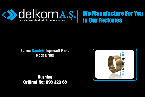 Rotasyon Yatağı Ön Rock Drill Spare Parts