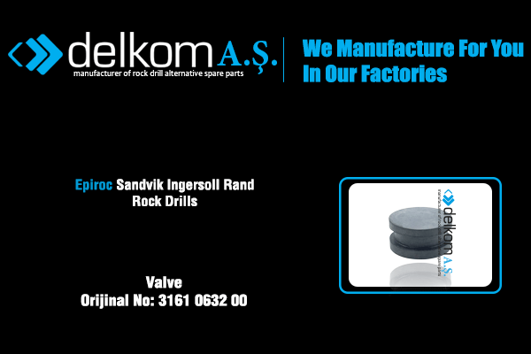 Kontrol Kapağı Rock Drill Spare Parts