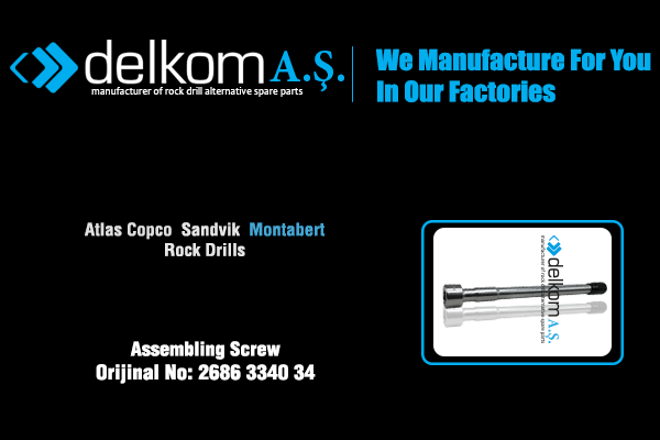 Ana Gövde Saplaması Rock Drill Spare Parts