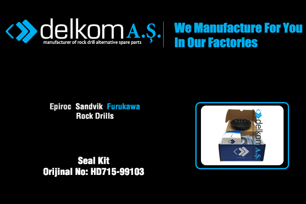 Tabanca Tamir Takımı Rock Drill Spare Parts