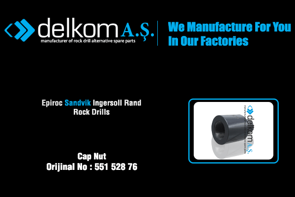 Ana Saplama Somunu Rock Drill Spare Parts