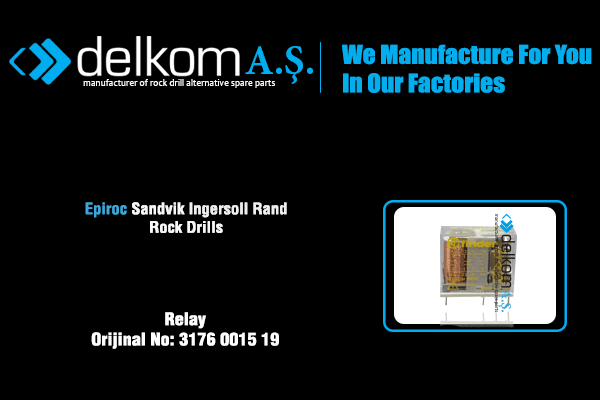 Röle Rock Drill Spare Parts