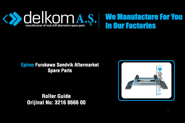 Vinç Halat Yataklama Grubu Rock Drill Spare Parts