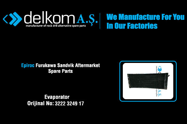 Klima Radyatörü Rock Drill Spare Parts