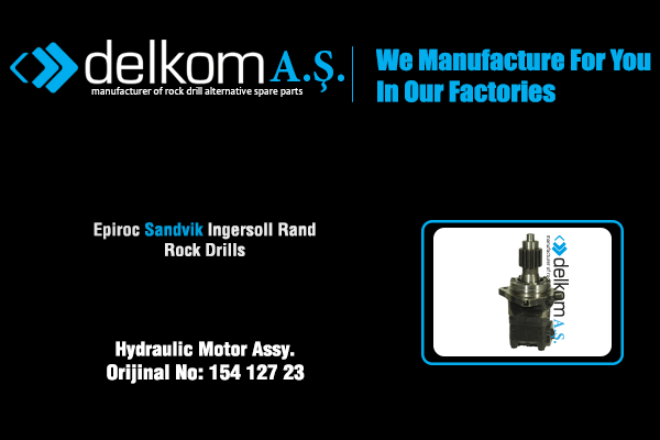 Hydraulic Motor Assy. Rock Drill Spare Parts