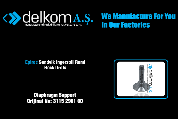 Diaphragm Support Rock Drill Spare Parts