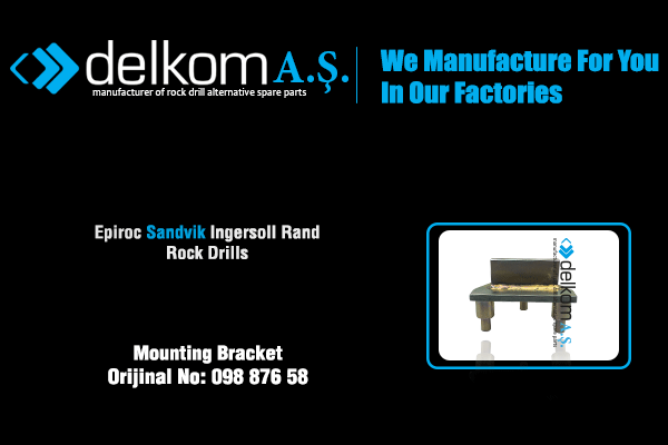 Mounting Bracket Rock Drill Spare Parts