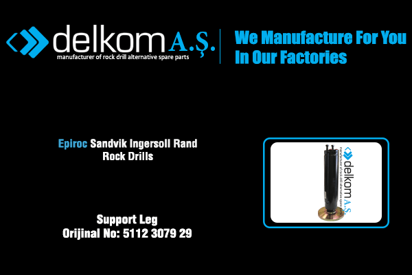 Support Leg Rock Drill Spare Parts