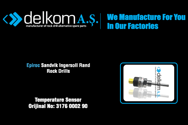 Temperature Sensor Rock Drill Spare Parts